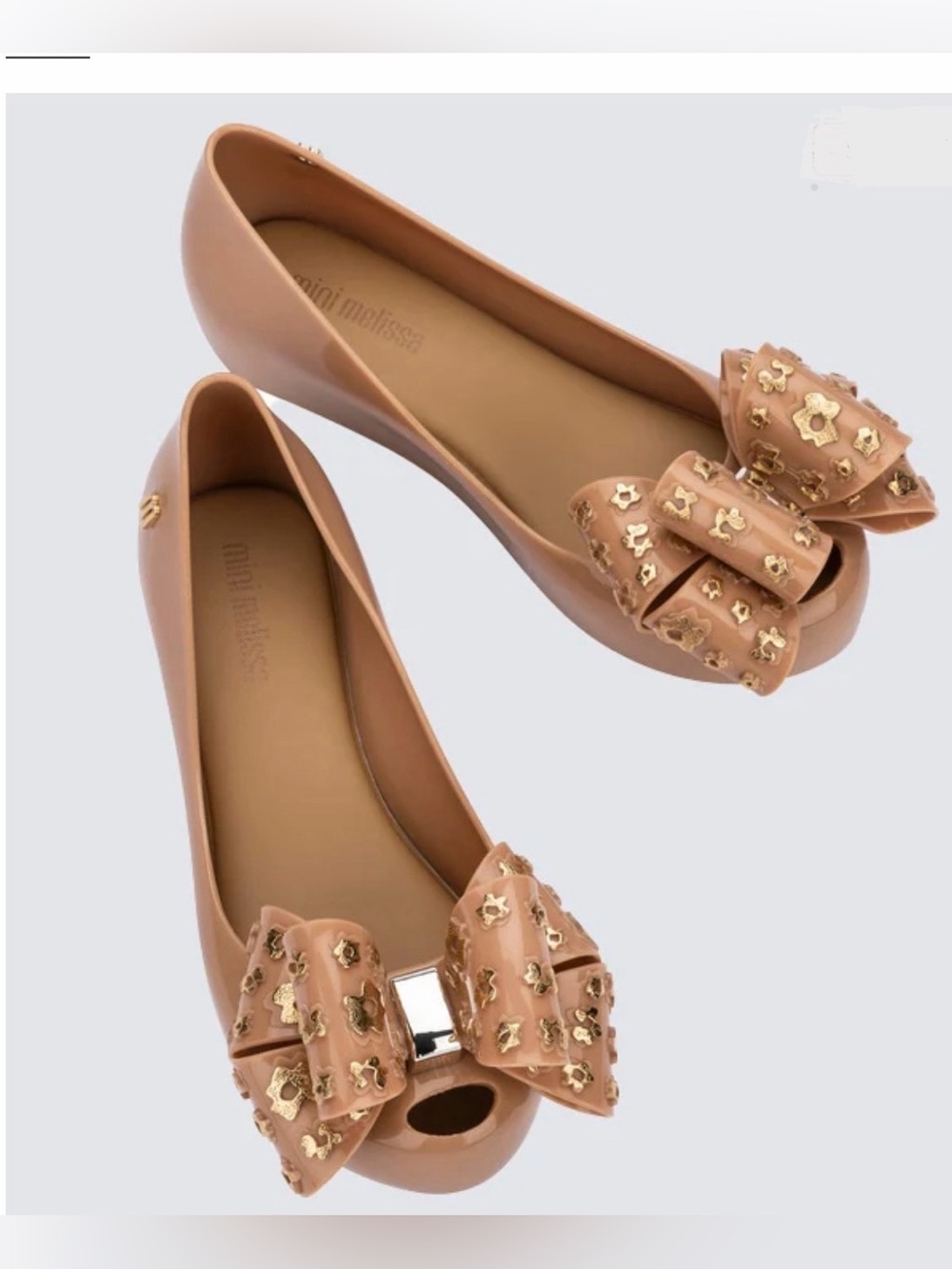 Melissa Ultragirl Sweet Ballet Flats in Tan